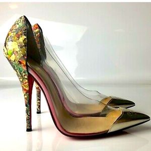 BRAND NEW! Christian Louboutin DJ’Alouzzi Python